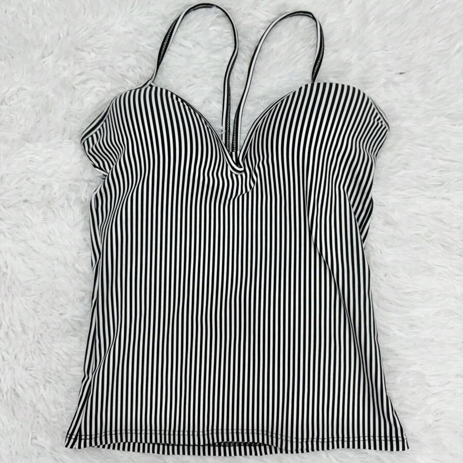 Women Tank Tops & Camis - Black and White - View 1