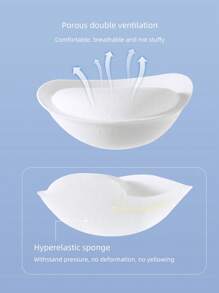 Thickened 6cm Underwear Cup, Small Breast Padding, Removable And Washable Push-Up Breast Pad Inserts To Increase Padding, Underwear And Bra Accessories