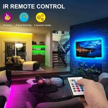 Tv Led Backlight, 400cm/13 Ft Led Strip Lights, USB Powered Tv Lights Kit With Remote, RGB Bias Lighting For Room Decor - Multicolor - View 5