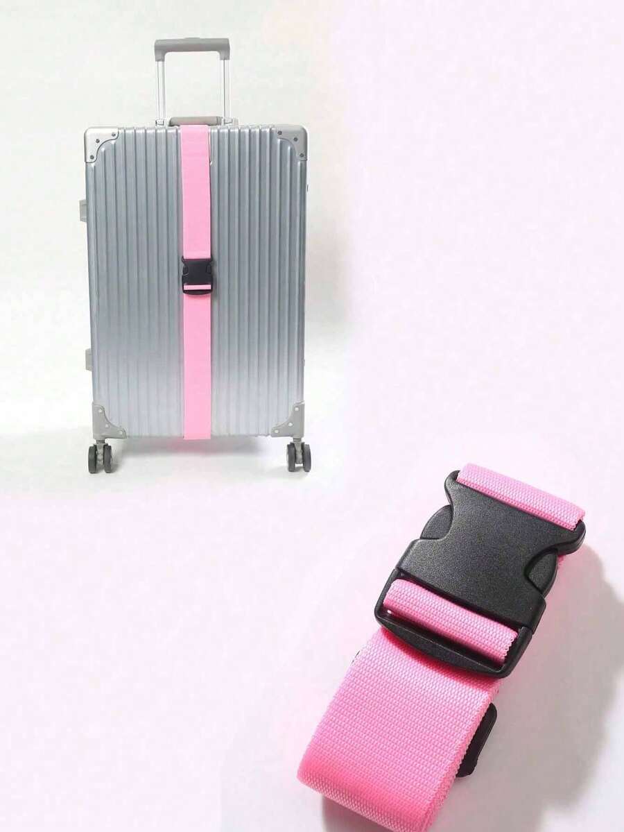 1Pc Luggage Straps For Suitcases, Adjustable Suitcase Straps And Heavy