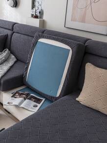 1 tấm bọc ghế sofa 3D họa tiết hoa, váy ghế sofa đa năng kiểu Châu Âu, tấm bảo vệ ghế sofa phong cách & đồ trang trí ngày lễ, thân thiện với vật nuôi, có thể giặt bằng máy, phù hợp với ghế sofa 1/2/3/4 chỗ ngồi và vỏ bọc ghế sofa hình chữ L - Màu xám đen - Xem 7
