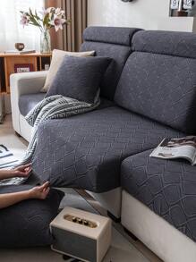 1 tấm bọc ghế sofa 3D họa tiết hoa, váy ghế sofa đa năng kiểu Châu Âu, tấm bảo vệ ghế sofa phong cách & đồ trang trí ngày lễ, thân thiện với vật nuôi, có thể giặt bằng máy, phù hợp với ghế sofa 1/2/3/4 chỗ ngồi và vỏ bọc ghế sofa hình chữ L - Màu xám đen - Xem 6