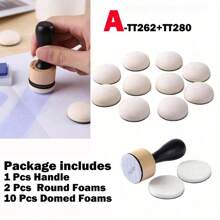 CYFUN DESIGN 3/10/16/20/13/53/43/33pcs Ink Mixing Sponge Tools