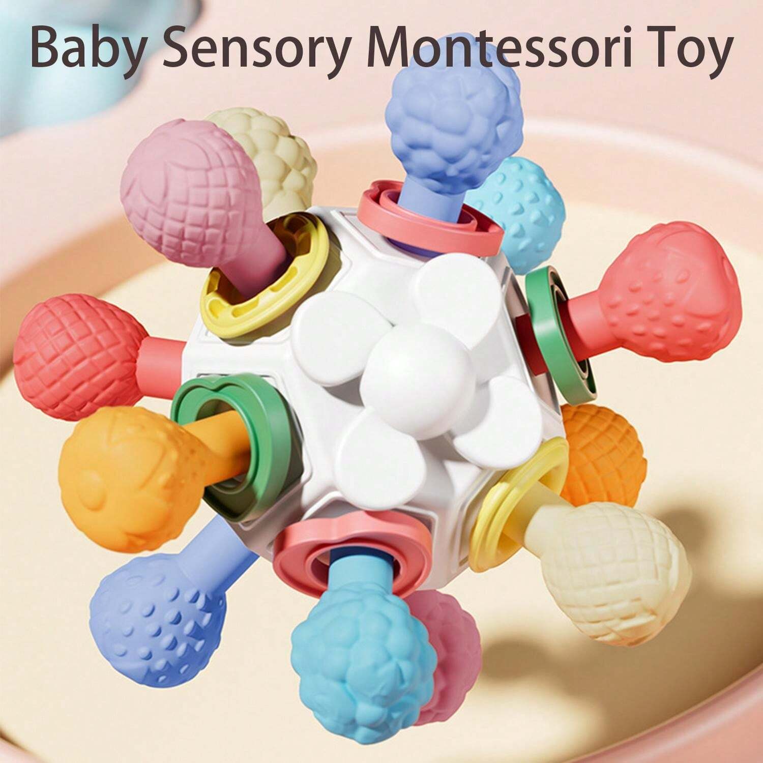 Byson 2024 New Release Baby Sensory Montessori Toy Infant Teething