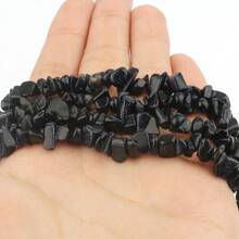 1strand Asymmetrical Natural Loose Gem Stone Amethyst Tiger Eye Amazonite Chips Gravel Beads For Jewelry Making DIY Gift Bracelets Necklace