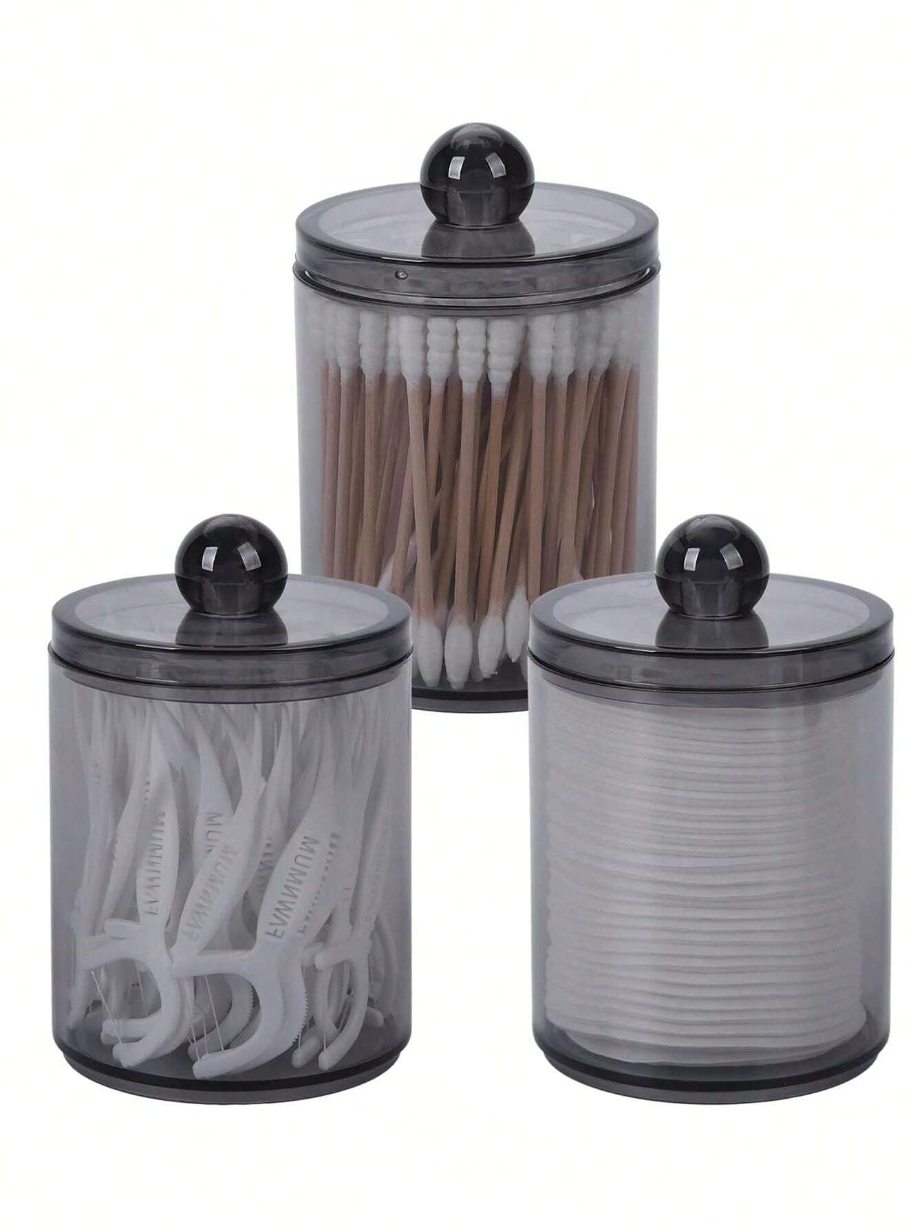 3M 3pcs 12 Oz. Bathroom Chemical Dispensing Bottles, Transparent