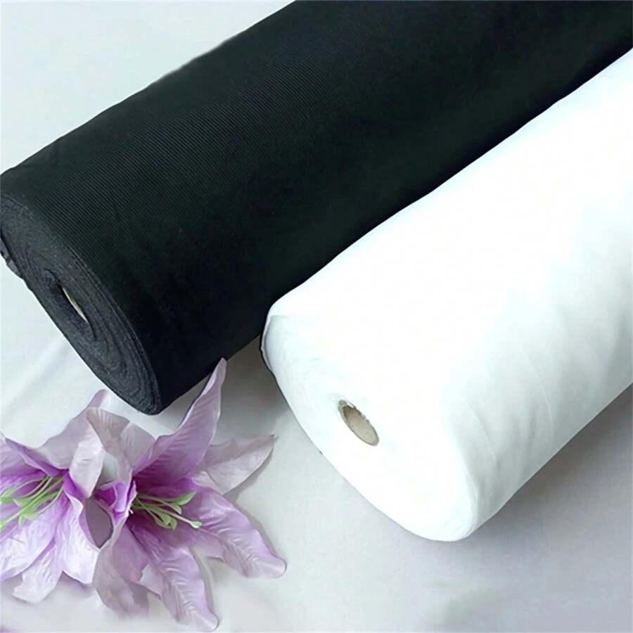 30g-1*2m 不織布 單面可熔黏襯布 輕量聚酯纖維 DIY 手作縫製襯布 縫紉拼布黏合布料 DIY 縫製配件