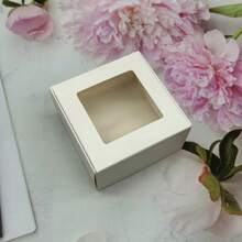 10pcs/Pack 8x8x4cm Paper Cardboard Gift Packaging Box For Handmade Jewelry Display And Wrapping - 8x8x4cm Paper Box - View 9