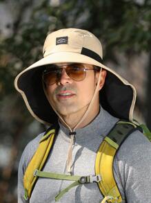 1件漁夫帽、遮陽帽、登山帽，適用於釣魚、登山、旅行、防曬休閒等戶外活動 - 彩色 - 查看 1