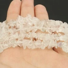 1strand Asymmetrical Natural Loose Gem Stone Amethyst Tiger Eye Amazonite Chips Gravel Beads For Jewelry Making DIY Gift Bracelets Necklace
