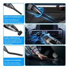 Wireless Portable Handheld Vacuum Cleaner For Car And Home - White - View 6