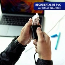 Extensión Eléctrica Doméstica, 5 M, Blanca,multicontacto - Blanco - Ver 10