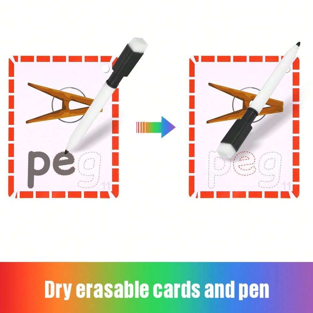 Flash Spell 100 CVC Words Sight Words Flash Cards, Phonics Games Learn To Read ...