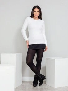 Women Sweaters - 白色 - 查看 5