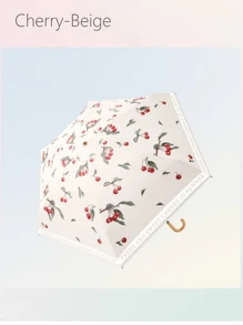 COMPACT Travel Umbrella - Lightweight Portable Mini Compact Umbrellas Windproof Small Parasol Umbrella Tiny Hook Design Perfect For Purse Women Kids - Multicolor - View 14