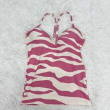 Women Tank Tops & Camis - Red and White - View 1