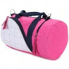 Bolsa de Academia Pequena Casual Unissex Bolsa Masculina Mochila Feminina Academia Crossfit Treino - Pink - Visão 4