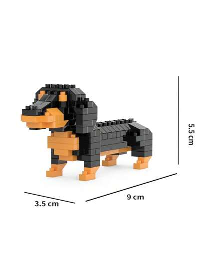 Animal Dog Building Blocks - Dachshund, Poodle, Labrador, Teddy Dog Models, Nano Assembling Blocks, Cute Building Blocks, Children Educational Toys, Birthday/Holiday Gifts