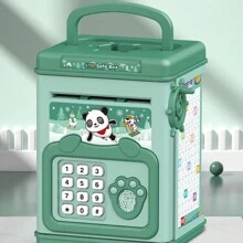 Fingerprint/Voice-Activated Password Piggy Bank Large Capacity Savings Box, Birthday/Christmas Gift,Piggy Bank,Savings Pot,Bank Password - Multicolor Piggy Bank - View 12