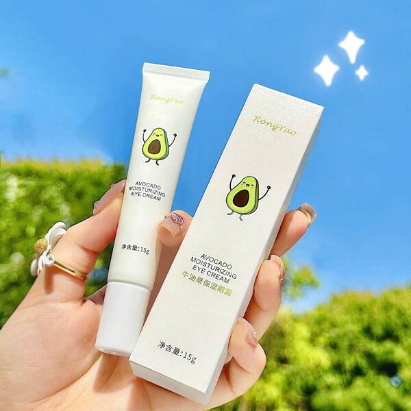 Avocado Eye Cream: Helps Reduce Eye Bags, Dark Circles & Fine Lines, Moisturizing & Hydrating Eye Cream For Skin