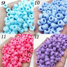 400 chiếc Đầy màu sắc Bánh macaron Hình dạng Nhựa Hột Hạt Với Lỏng lẻo Spacer Hạt , Đối với Làm vòng tay Đồ thủ công DIY Móc chìa khóa Đồ trang trí Rèm Cửa Đồ trang trí treo Thủ công Đồ trang trí - Nhiều màu - Xem 5