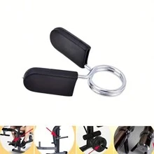 2pcs Barbell Spring Clips For Preventing Weights From Falling Off, Easy Grip And Perfect For Weightlifting, Powerlifting And Cross Training In Gym With Sizes Of 2.5cm/0.98in 2.8cm/1.1in 3.0cm/1.18in And 5.0cm/1.97in Gym Accessories - Multiple Sizes - View 3