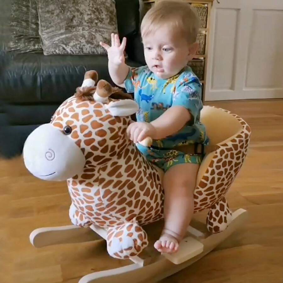 HOMCOM Baby Rocking Horses & Animals