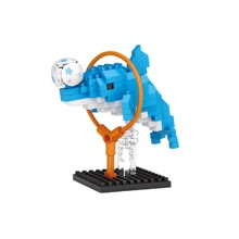 500 pièces/set Cute Animal Mini Blocs de construction ABS, Jouets de construction miniatures de chiens & chats DIY, Cadeau de décoration de maison créative pour anniversaire, fêtes, Saint-Valentin, Nouvel An chinois, Rentrée des classes
