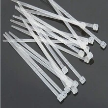 100 条/包 绿色扎带，尼龙扎带，3 毫米 X 3.93 英寸-4 毫米 X 11.8 英寸，重型扎带，耐高温，适用于家庭、情人节、生日毕业典礼、假植物 - 軍綠色 - 查看 7