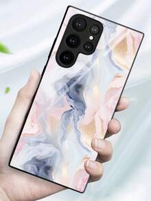 1入組yanzhi系列玻璃手機殼,適用於蘋果和三星型號 - 彩色 - 查看 2