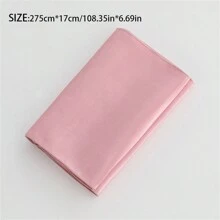 1pc Christmas/Wedding/Party Decorative Bowknot Chair Back Ribbon Sash