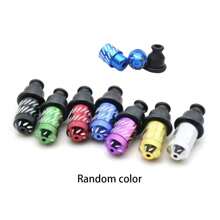 1 件迷你便携式铝合金彩色烟嘴，带橡胶烟嘴，吸烟配件，颜色随机，返校用品 - 彩色 - 查看 5