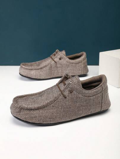 Men's Sunflower & Bull Canvas Shoes, Casual Lace-Up Outdoor Shoes, Lightweight Low-Top Sneakers