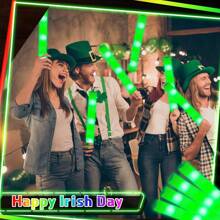 Que xốp phát sáng LED, Vật dụng tiệc phát sáng trong bóng tối cho tiệc cưới Sinh nhật Giáng sinh Halloween Tiệc rave Ưu đãi Que phát sáng Tiệc sinh nhật, Đám cưới, Halloween, Năm mới - Nhiều màu - Xem 8