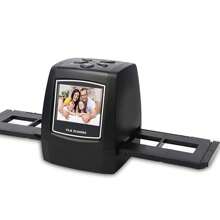 Digitnow!5M/10M Stand Alone 2.4'' LCD Display Film/Slide Scanner 1800DPI High Resolution Image Scanner In USB2.0 Interface Convert To PC - Black - View 3