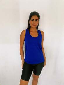 Women Outdoor Tees & Tanks - Màu xanh lam - Xem 2