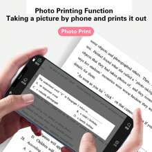Mini Wireless Portable Printer,Thermal Paper Pocket Printer With 1 Roll Of Printing Paper,For Android Or IOS APP, Inkless Printer, Suitable For Home, Office, Learning