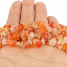 1strand Asymmetrical Natural Loose Gem Stone Amethyst Tiger Eye Amazonite Chips Gravel Beads For Jewelry Making DIY Gift Bracelets Necklace