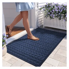 PVC Entrance Mat And Welcome Rug 40x60 Cm - 藍色 - 查看 2