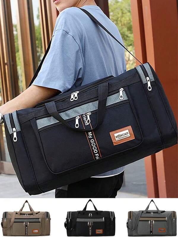 Extragroße wasserdichte Sporttasche, Reisetasche, Kabinentasche, Zylinderform Reisetasche, Wochenendtasche, Übernachtungstasche, Reiseorganizer, Outfittasche, Flugreisetasche, Weihnachtsgeschenkidee für Männer, Jungen, Geburtstaggeschenk für Männer, Geschenke zu Weihnachten, Sporttasche, Trainingstasche für Urlaub, Erntedank, Dankeschön-Geschenke, Gepäck, Reisetasche, Collegetasche, Klinikwäsche, Wintertasche