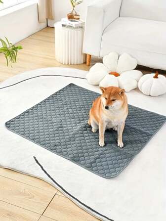 Almohadilla Para Orinar Para Mascotas Lavable Y Reutilizable - Almohadilla De Entrenamiento Impermeable De 4 Capas Para Perros Con Núcleo Absorbente - Ideal Para Orinar En Interiores, Incontinencia Y Viajes - Alternativa A La Arena Para Gatos Y La Almohadilla De Cama Para Perros