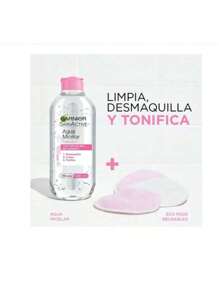 Agua Micelar Desmaquillante para Todo Tipo de Piel, 400 ml, 1 unidad - transparente - Ver 5