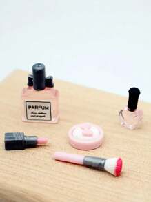 POKOJA LAND 5入組娃娃屋迷你化妝套裝：1/12迷你口紅、香水、粉撲、指甲油、化妝刷模型,適用於ob11娃娃（部分商品隨機顏色） - 化妝套裝 - 查看 14