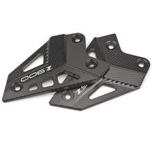 可與卡瓦薩基Z900 Z 900 2017 2018 2019 2020 2021 2022 2023機車配件兼容的後置腳踏板踏板腳跟保護器 - 灰色 - 查看 3