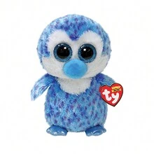 Ty Beanie Boos Tony, Blue Penguin - 藍色 - 查看 2