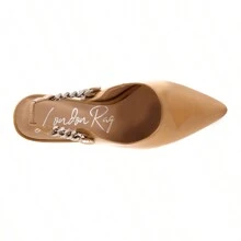 Coveted Stiletto Heeled Slingback Sandals - Lạc đà - Xem 4