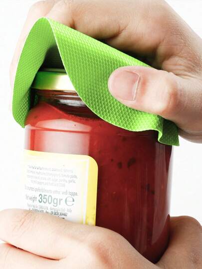 Multifunctional Rubber Bottle Opener Pad, Round Non-Slip Can Opener, 1pc/3pcs