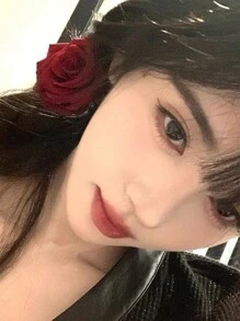 1 件女士彩色珍珠和仿蝴蝶兰花甜美飘逸发夹，适合日常佩戴优雅 - 彩色 - 查看 19