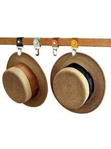 1 件装金属帽夹旅行配件，适用于手提包背包行李帽夹，适用于旅行户外露营徒步旅行