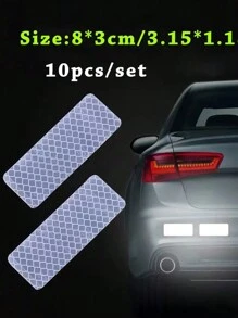 Reflective Car Stickers, Reflective Strips, Anti-Collision Vehicle Stickers, Truck Stickers, Warning Signs, Luminous Night Reflective Stickers - Reflective Stickers - View 3